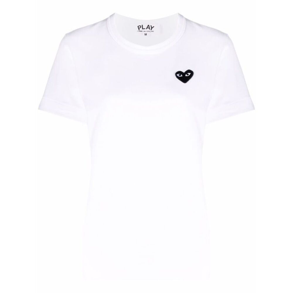Comme Des Garçons Play Men Logo Cotton T-Shirt
